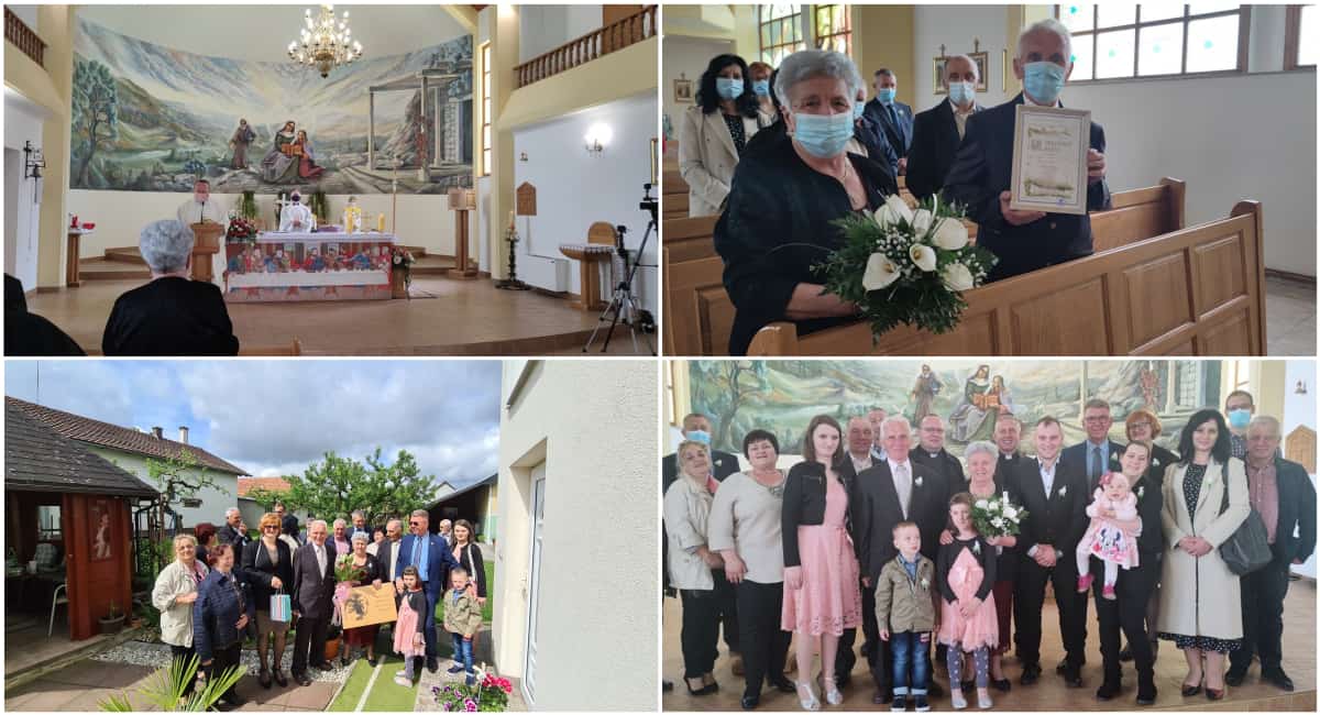 Franjo i Marija Bogdan iz Hlapičine proslavili 60 godina braka | Vijesti iz Međimurja